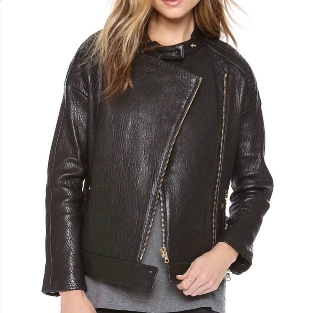 J Brand Ready to Wear Dorothy Leather Jacket